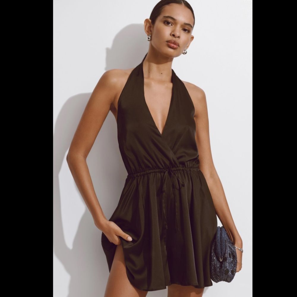Anthropologie Hutch Halter Romper